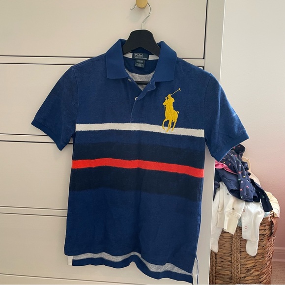 Kid’s Polo by Ralph Lauren Blue Polo Size Medium - Picture 1 of 4